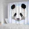 Lovely Panda Art Print Shower Curtains