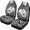 Black & White Snake Print Car Seat Covers