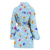 Fantail (GoldFish) Fish Print Women's Bath Robe