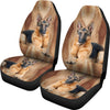 German Shepherd Dog Print Car Seat Covers