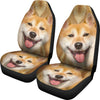 Shiba Inu Dog Print Car Seat Covers