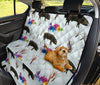 Large Black Pig Patterns Print Pet Seat Covers