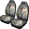 Cute Birman Cat Print Car Seat Covers