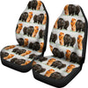 Chow Chow Dog Print Car Seat Covers