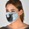 Cute Beauceron Dog Print Face Mask