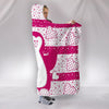 Cute Penguin Love Print Hooded Blanket