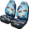 Kissing Gourami Fish (Kissing Fish) Print Car Seat Covers