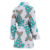 Fish Patterns Print Women's Bath Robe