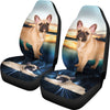 French Bulldog Print Car Seat Covers