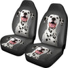 Cute Dalmatian Dog Print Car Seat Covers