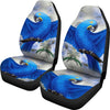 Hyacinth macaw Parrot Print Car Seat Covers