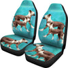 Chinese Creasted Dog Print Car Seat Covers