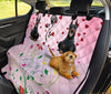 Doberman Pinscher With Rose Print Pet Seat Covers