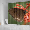 Butterfly Print Shower Curtains