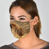 Amazing Afghan Hound Print Face Mask