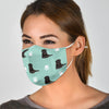 Bouvier des Flandres Dog Paws Patterns Print Face Mask