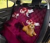 Oranda Fish On Pink Print Pet Seat Covers