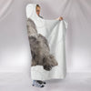 Irish Wolfhound Dog Print Hooded Blanket