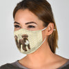 Cute Lagotto Romagnolo Dog Print Face Mask