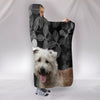 Glen of Imaal Terrier Print Hooded Blanket