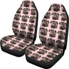 Maine Coon Cat Pattern Print Car Seat Covers