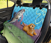 European Bass Fish Print Pet Seat Covers