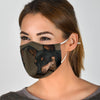 Miniature Pinscher Print Face Mask