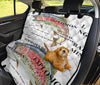 Rainbow trout Fish Print Pet Seat Covers