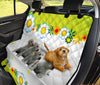 Labrador Retriever Floral Print Pet Seat Covers