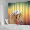 Haflinger Horse Print Shower Curtain