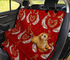 Fish Patterns Red Print Pet Seat Covers