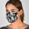 Cute Australian Cattle Dog Print Face Mask