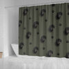 Curlycoated retriever Print Shower Curtain