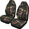 Amazing Caucasian Shepherd Dog Print Car Seat Covers