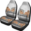 Amazing Leonberger dog Print Car Seat Covers