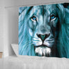 Amazing Lion Art Print Limited Edition Shower Curtains