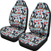 Bernese Mountain Dog Love Print Car Seat Covers