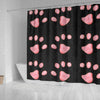 Cat Paws Print Shower Curtain