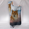 Icelandic Sheepdog Print Hooded BlanketFree Shippipng