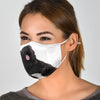 Black Russian Terrier Print Face Mask