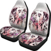 Dalmatian Dog Watercolor Art Print Car Seat Covers