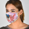 Beagle Dog US Print Face Mask