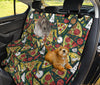 Winter White Dwarf Hamster Eating Pizza Print Pet Seat Covers