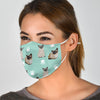 Siamese Cat Patterns Print Face Mask