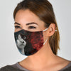 Manx Cat Print Face Mask