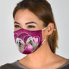 Cute Maltese Dog Print Face Mask