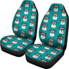 Miniature Schnauzer Dog Pattern Print Car Seat Covers