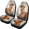 Irish Terrier Print Car Seat Covers