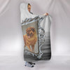 Leonberger Dog Print Hooded Blanket