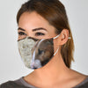 Lovely Bull Terrier Print Face Mask